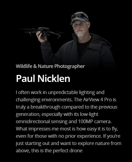 AirView Pro 4 Tripple Camera – Next-Gen Drone for Beginners with Professional Power