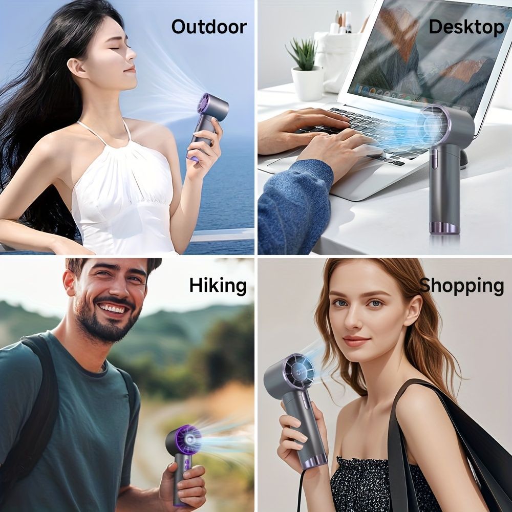 Portable Handheld Turbo Cooling Fan